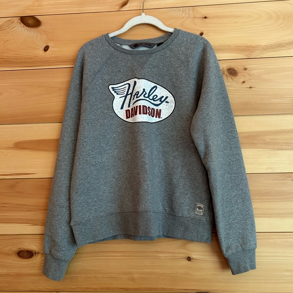 Harley-Davidson Gray Logo Sweatshirt